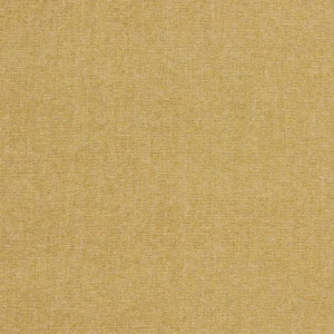 yellow plain velvet-chenille fabric from Clarke & Clarke