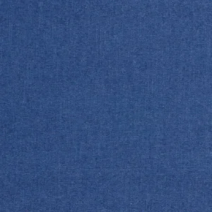 blue plain velvet-chenille fabric from Clarke & Clarke
