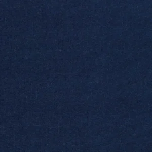 blue plain velvet-chenille fabric from Clarke & Clarke