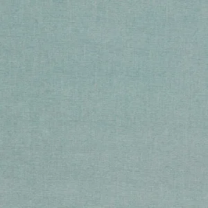 blue plain velvet-chenille fabric from Clarke & Clarke