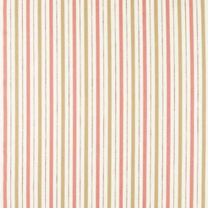 red striped woven fabric from Clarke & Clarke