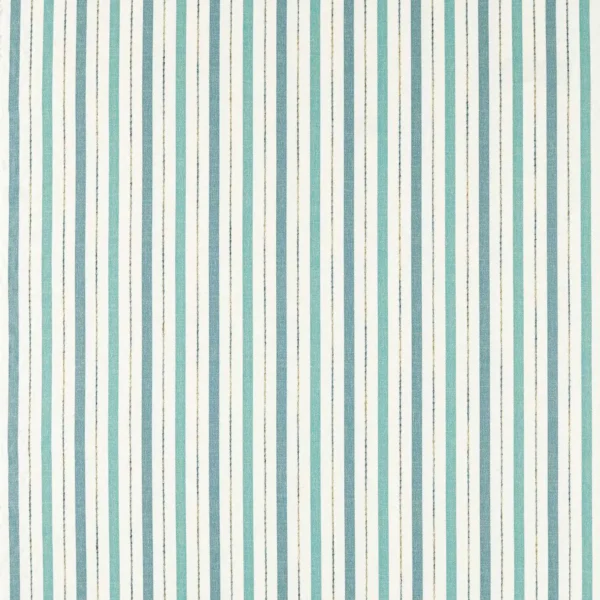 blue striped woven fabric from Clarke & Clarke