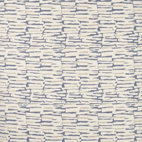 Muro Fabric - Denim by blue misc woven fabric from Clarke & Clarke