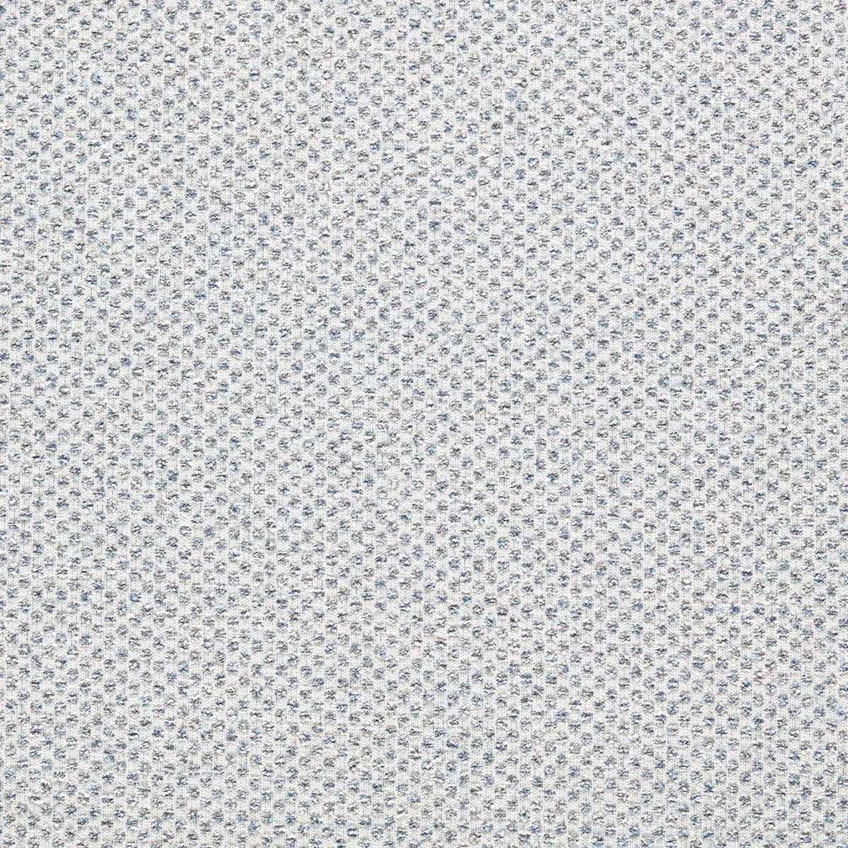 blue spotted woven fabric from Clarke & Clarke