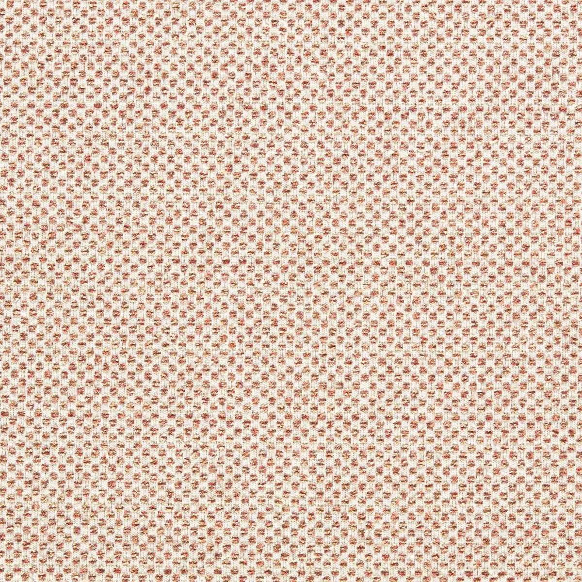 Sotano Fabric - Rust by orange spotted woven fabric from Clarke & Clarke
