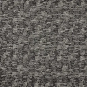 black-grey contemporary woven fabric from Clarke & Clarke