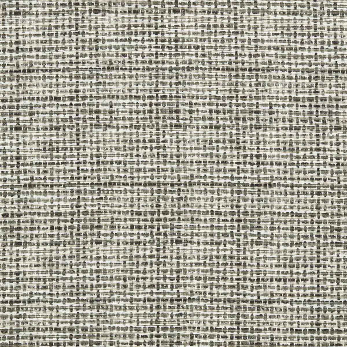 Atrio Fabric - Dove / Noir by black-grey plain woven fabric from Clarke & Clarke