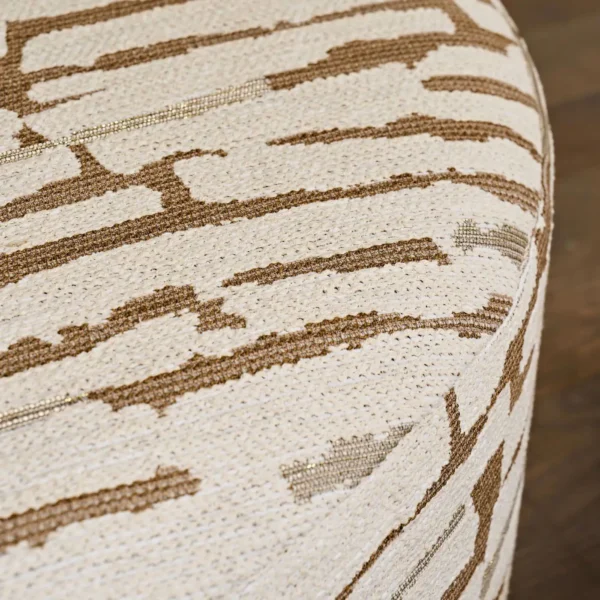 Muro Fabric - Camel by yellow misc pouf with