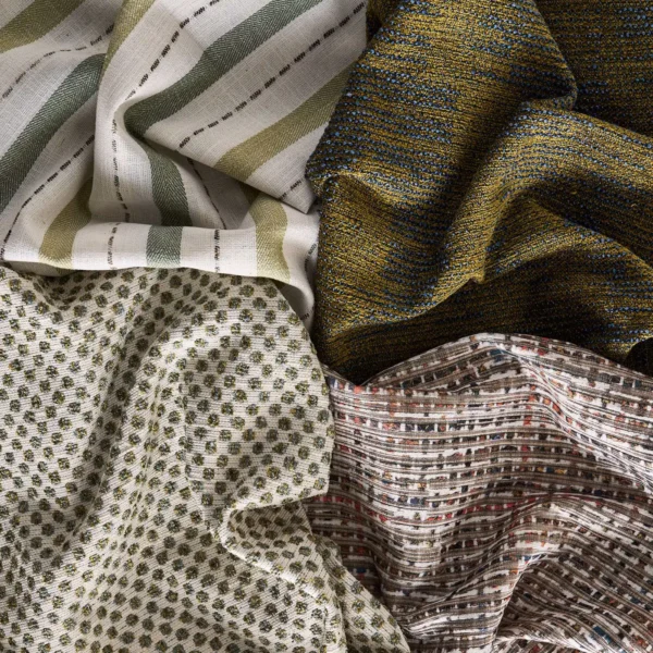 Sotano Fabric - Palm by brown plain fabrics with