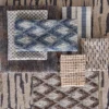 black-grey plain fabrics with