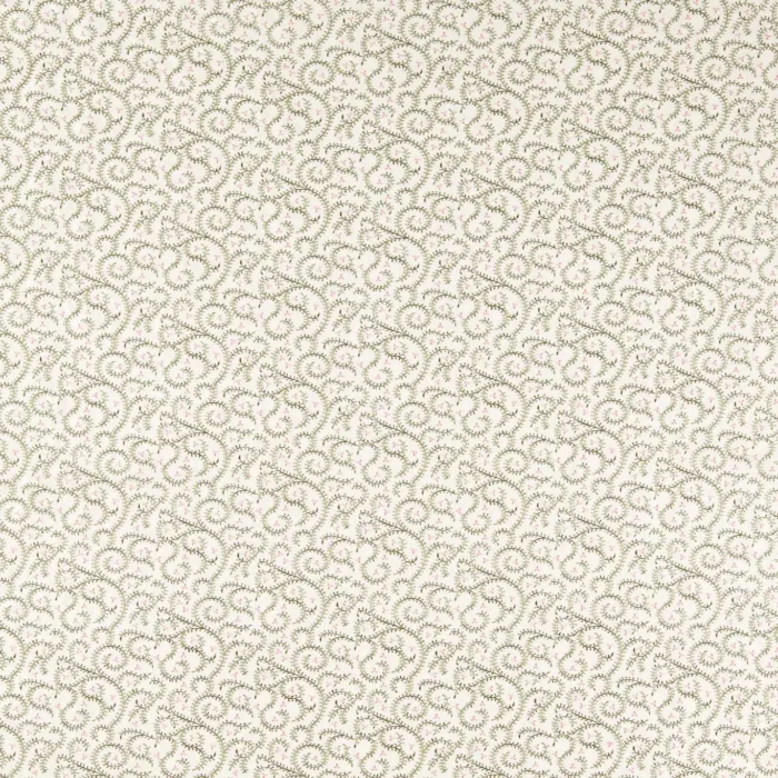 Buta Embroidery Fabric - Sage  / Blush – Sage / Blush swatch