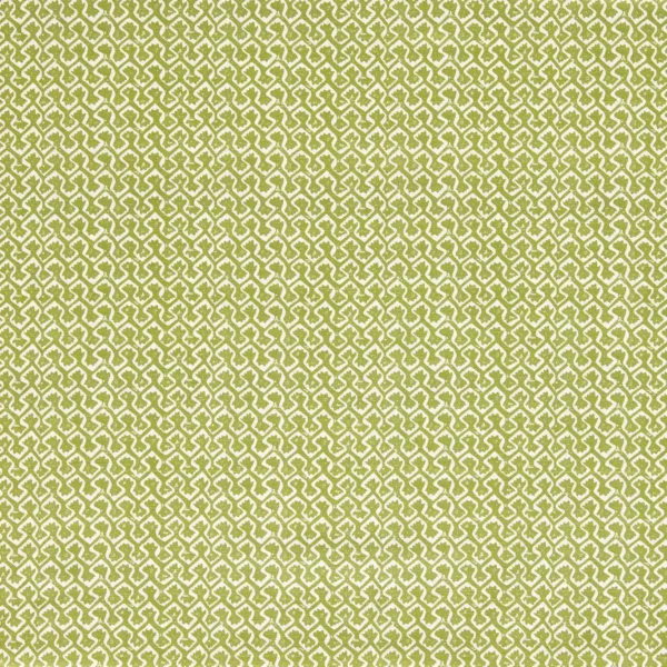 green misc cotton fabric from Clarke & Clarke