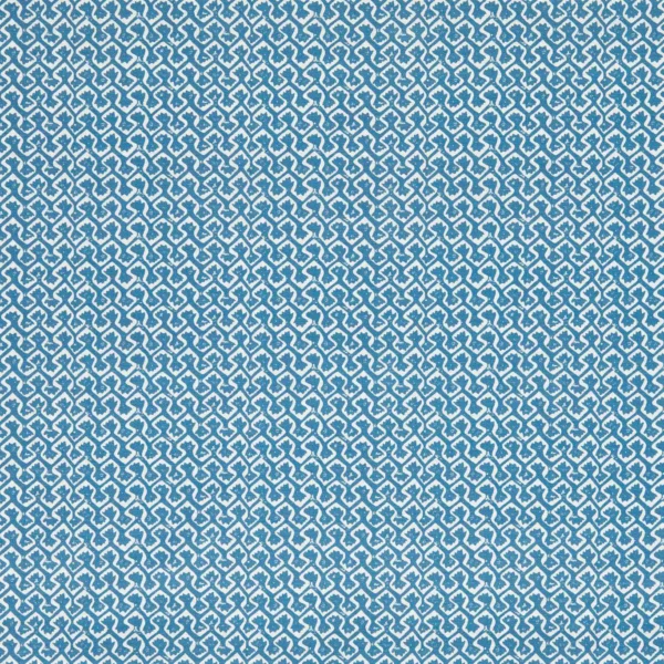 Kalpa Fabric - Cobalt by blue misc cotton fabric from Clarke & Clarke