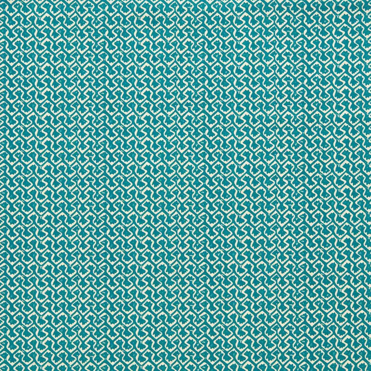 Kalpa Fabric - Teal by blue misc cotton fabric from Clarke & Clarke