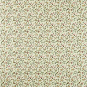 green botanical printed fabric from Clarke & Clarke