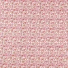 red botanical embroideried fabric from Clarke & Clarke