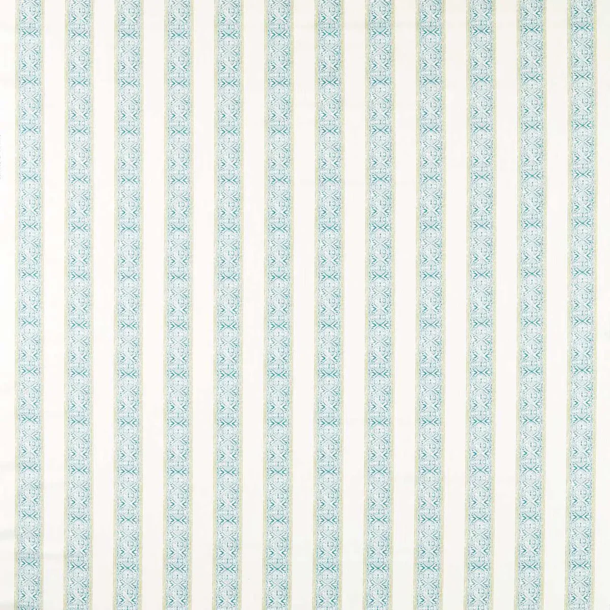 blue striped cotton fabric from Clarke & Clarke