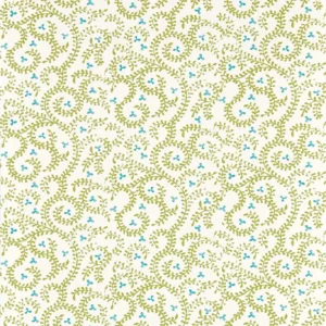 green botanical wallpaper from clarke & clarke