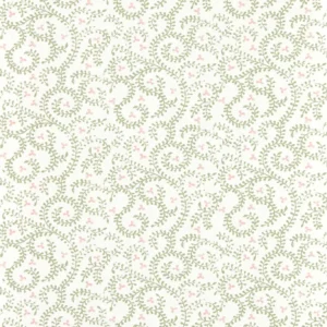 green botanical wallpaper from clarke & clarke