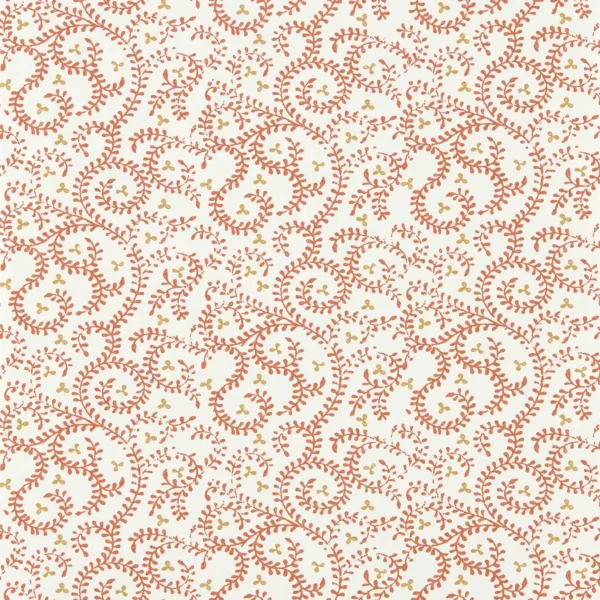 Buta Wallpaper - Spice by orange botanical wallpaper from clarke & clarke