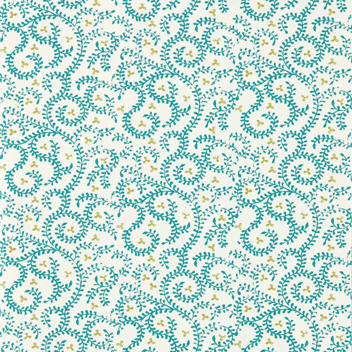 blue botanical wallpaper from clarke & clarke