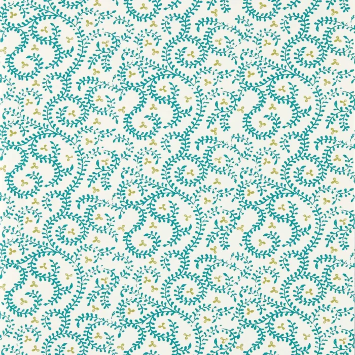 Buta Wallpaper - Teal swatch