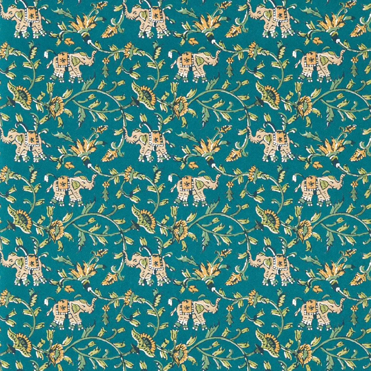 blue botanical wallpaper from clarke & clarke