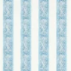 blue striped wallpaper from clarke & clarke