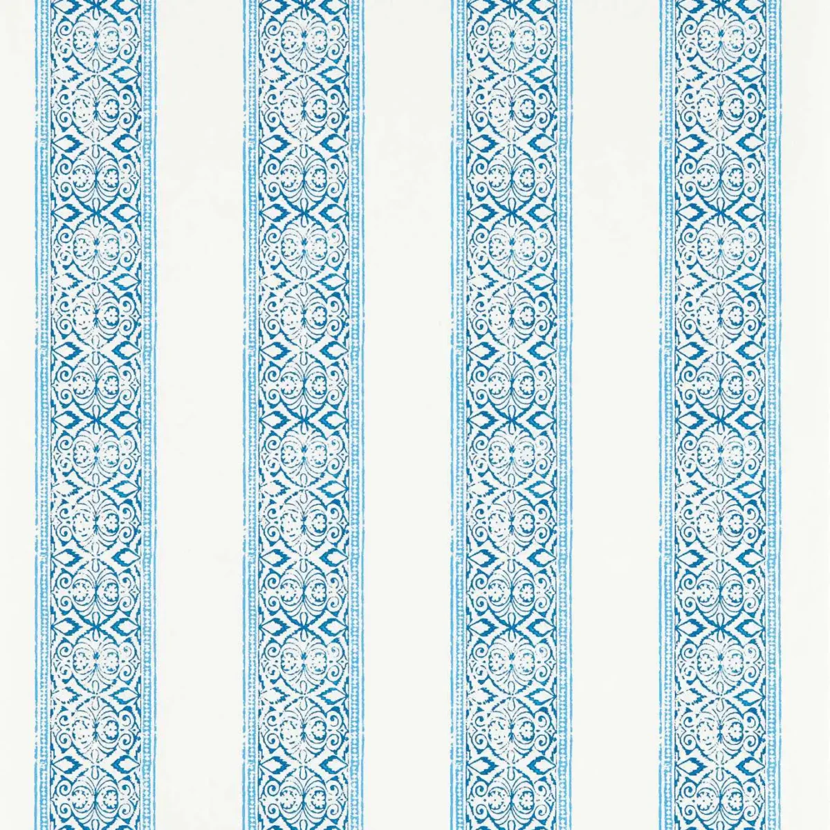 blue striped wallpaper from clarke & clarke