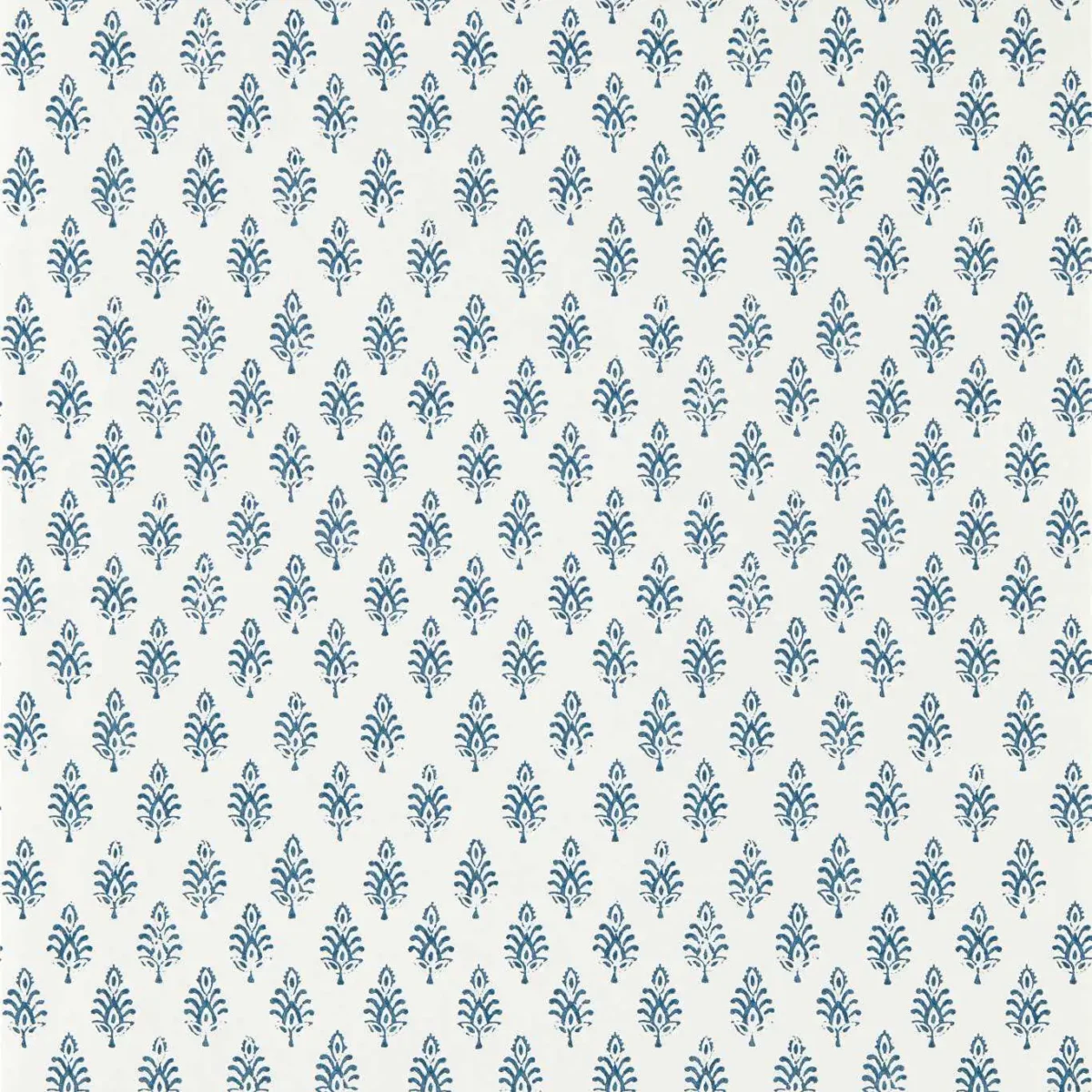 Nandana Wallpaper - Ink by blue botanical wallpaper from clarke & clarke