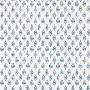 blue botanical wallpaper from clarke & clarke