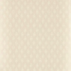 neutral botanical wallpaper from clarke & clarke