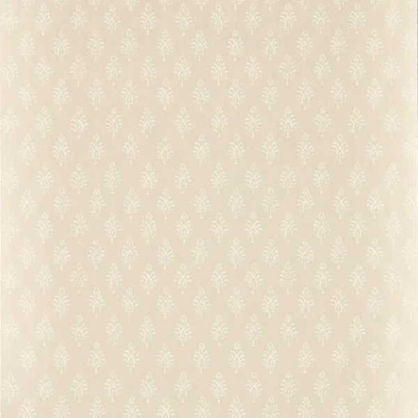 Nandana Wallpaper - Natural by neutral botanical wallpaper from clarke & clarke