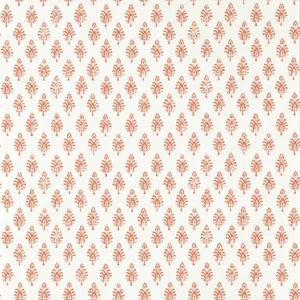 red botanical wallpaper from clarke & clarke