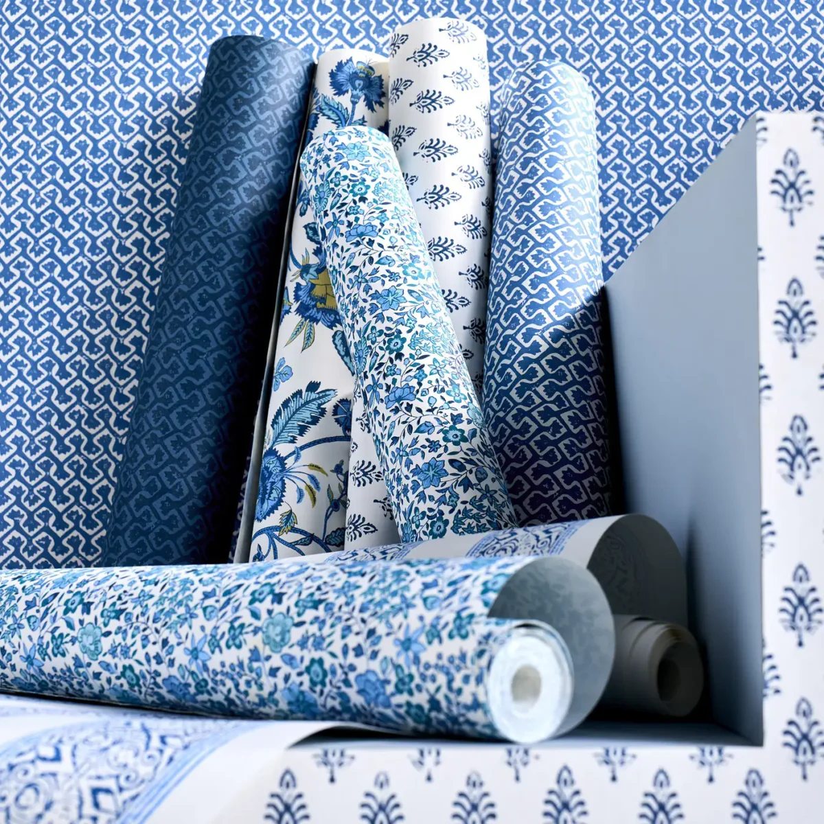 Barmeri Wallpaper - Cobalt by blue misc wallpaper and with