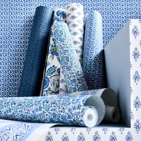 Barmeri Wallpaper - Cobalt by blue misc wallpaper and with