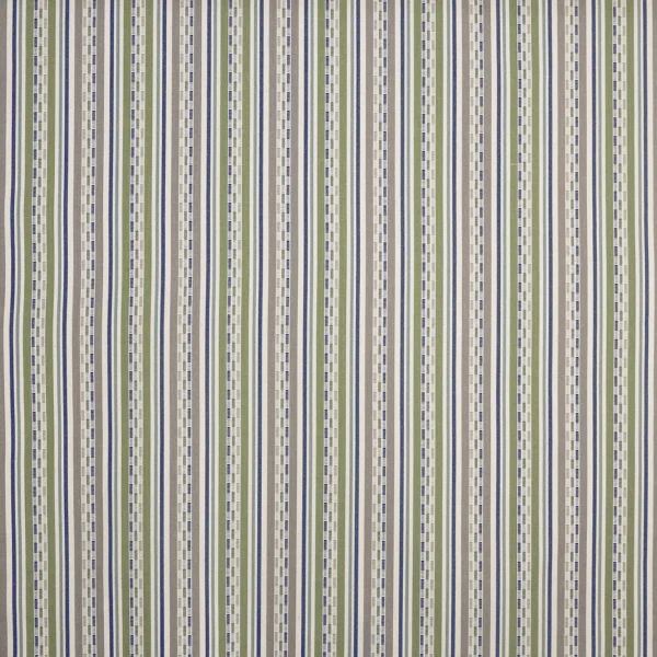 green striped woven fabric from Prestigious Textiles