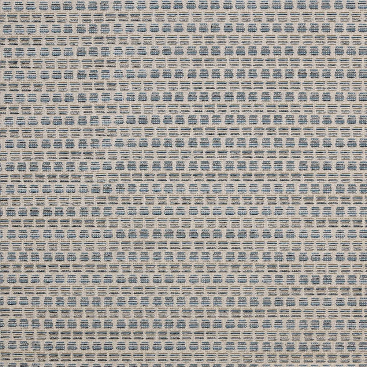 Alora Fabric - Ocean by blue spotted woven fabric from Prestigious Textiles
