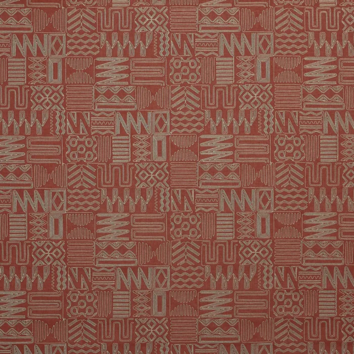 Imara Fabric - Cinnabar swatch
