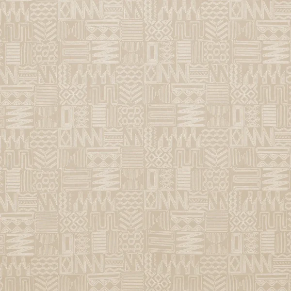 Imara Fabric - Rattan by neutral misc embroideried fabric from Prestigious Textiles