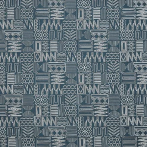 blue misc embroideried fabric from Prestigious Textiles