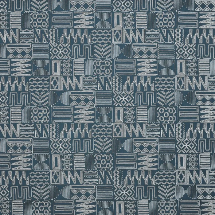 Imara Fabric - Indigo swatch