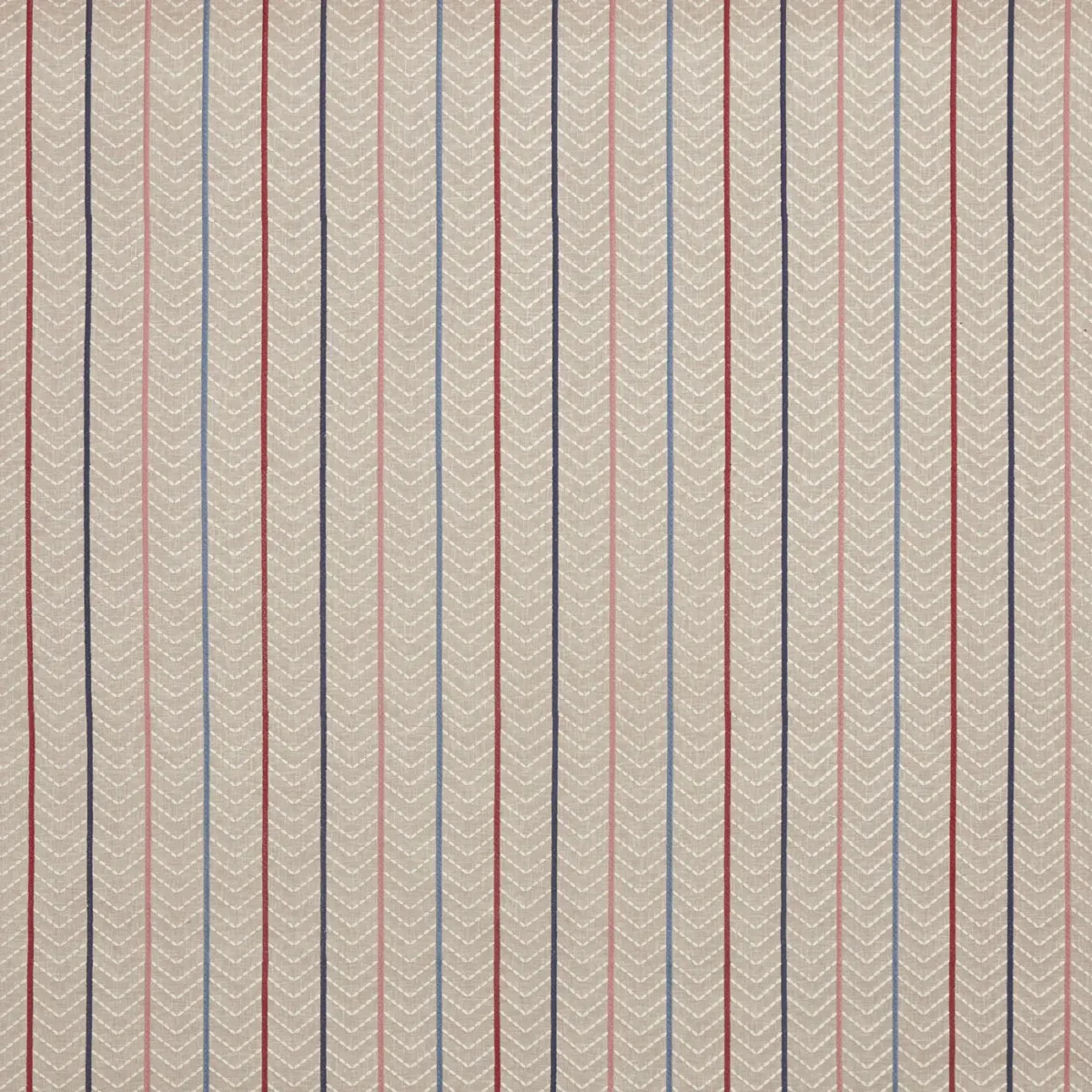neutral striped embroideried fabric from Prestigious Textiles
