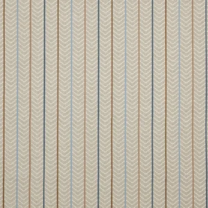 black-grey striped embroideried fabric from Prestigious Textiles