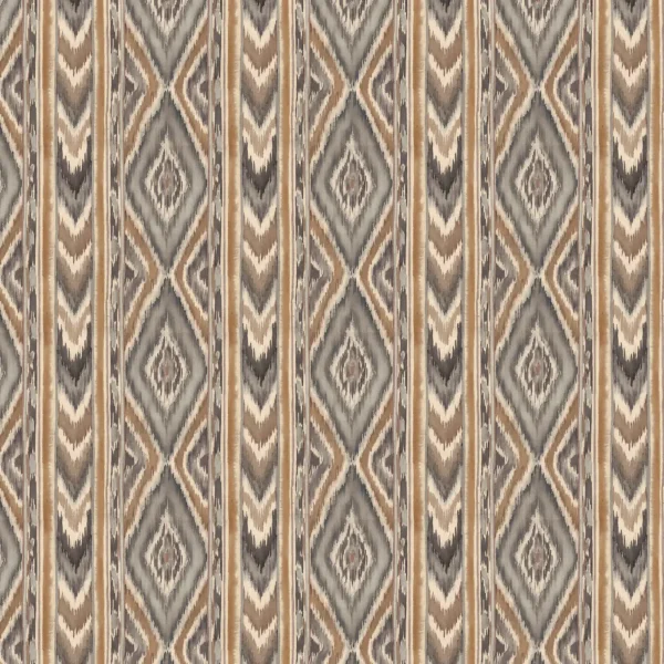 Sekani Fabric - Rattan by brown geometric printed fabric from Prestigious Textiles