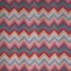 red geometric printed fabric from Prestigious Textiles