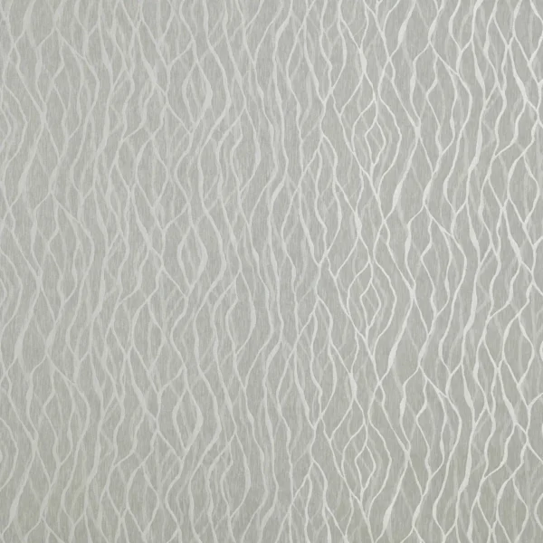 Rowan Fabric - Mist by black-grey misc jacquard fabric from Prestigious Textiles