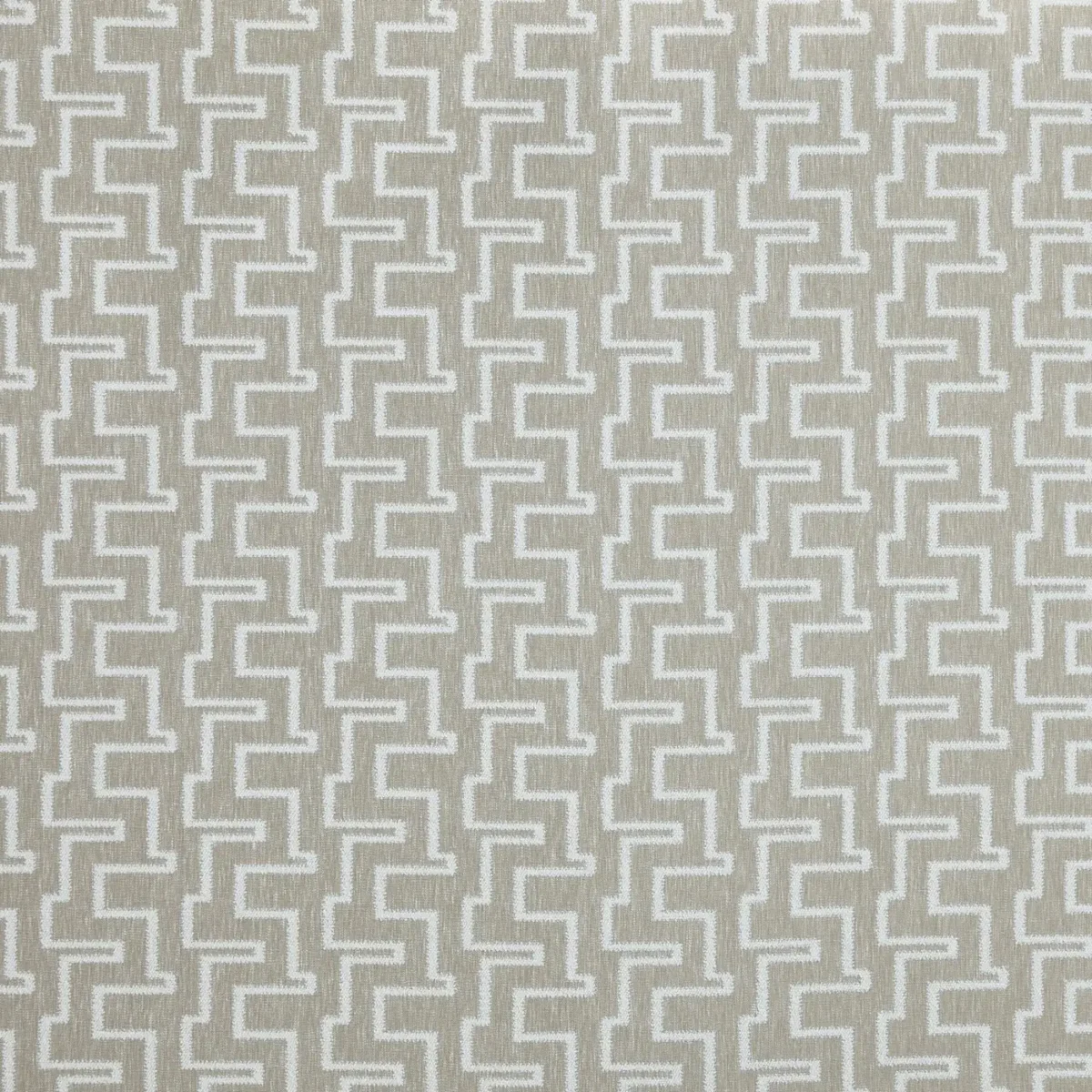 black-grey geometric jacquard fabric from Prestigious Textiles