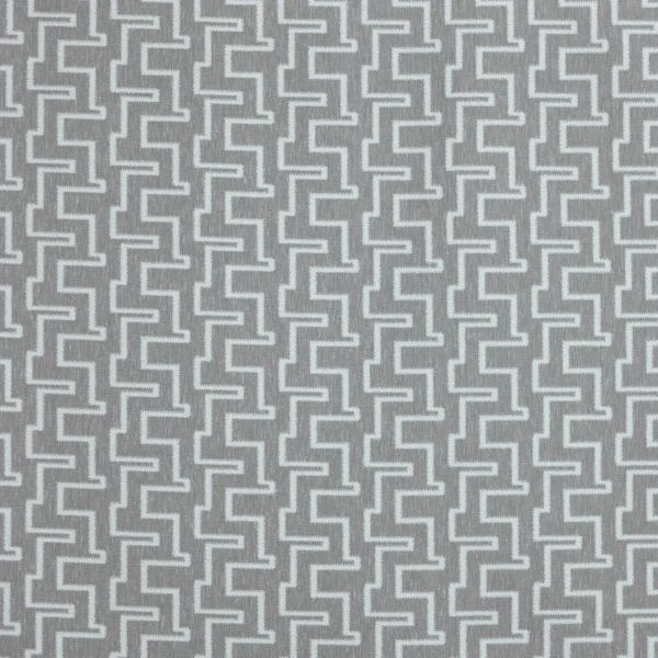 blue geometric jacquard fabric from Prestigious Textiles
