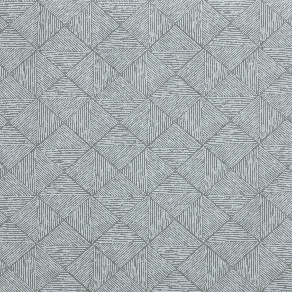 Kaden Fabric - Mist by blue geometric woven fabric from Prestigious Textiles